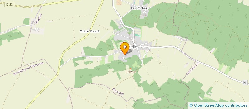 localisation de l'entreprise MADAME ANAIS DELPECH  VIDELLES