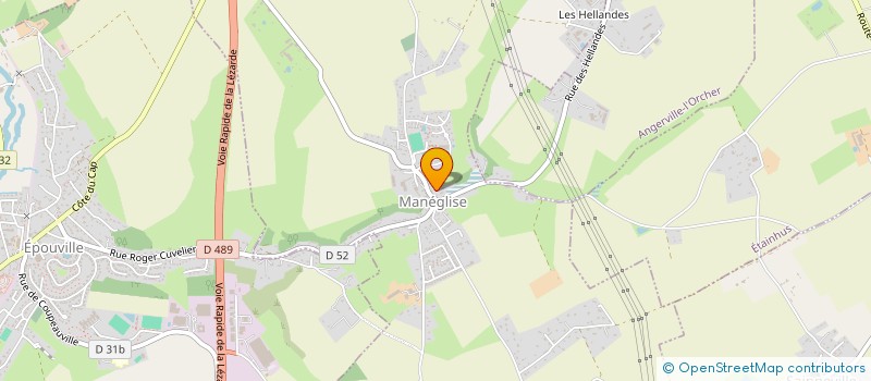 localisation de l'entreprise MADAME ANAIS DEPORTE  MANEGLISE