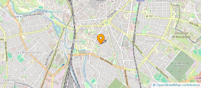 localisation de l'entreprise MADAME ANAIS DESCHAMPS à DIJON