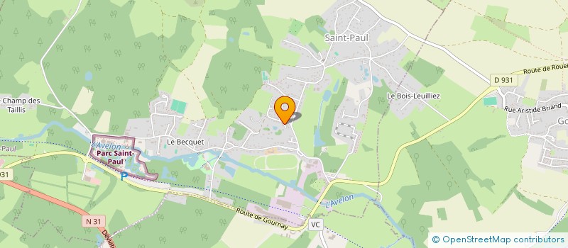 localisation de l'entreprise MADAME ANAIS DESCHAMPS-BERGER  SAINT-PAUL