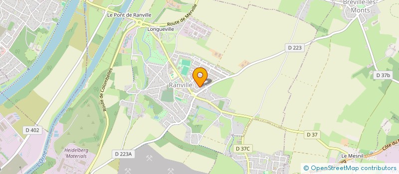 localisation de l'entreprise MADAME ANAIS DESCOMBES  RANVILLE