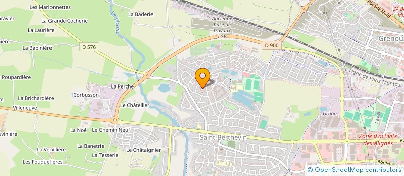 localisation de l'entreprise MADAME ANAIS DESHAIES  SAINT-BERTHEVIN