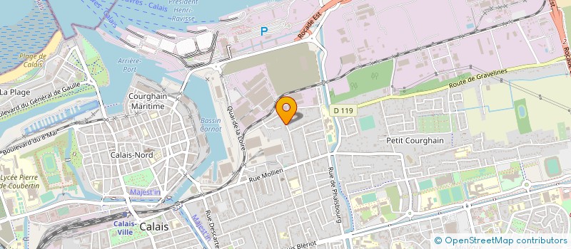 localisation de l'entreprise MADAME ANAIS DESSOLY  CALAIS