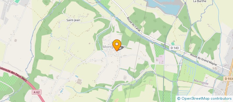 localisation de l'entreprise MADAME ANAIS DIGNEAU  MONTPOUILLAN