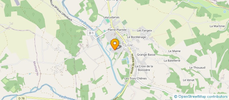 localisation de l'entreprise MADAME ANAIS DOIDEAU  LISLE