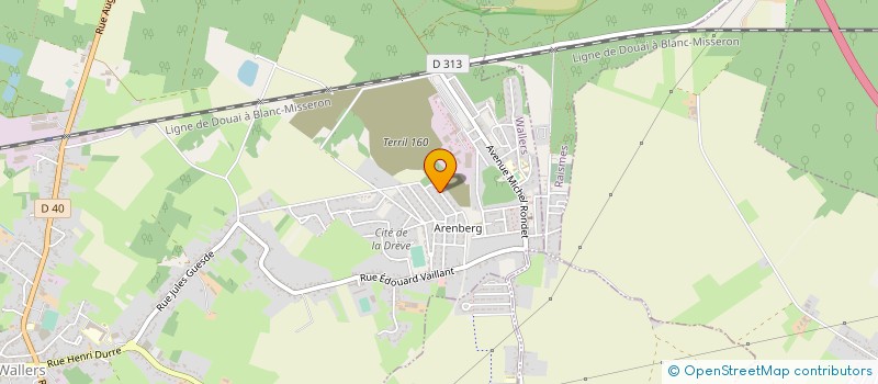 localisation de l'entreprise MADAME ANAIS DOMANIECKI  WALLERS