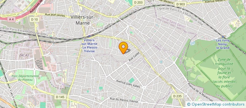 localisation de l'entreprise MADAME ANAIS DONNET à VILLIERS-SUR-MARNE