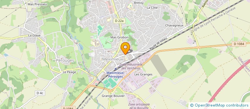 localisation de l'entreprise MADAME ANAIS DUBOIS à MEXIMIEUX