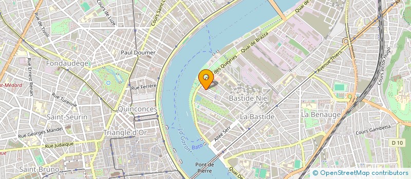 localisation de l'entreprise MADAME ANAIS DUBUET  BORDEAUX