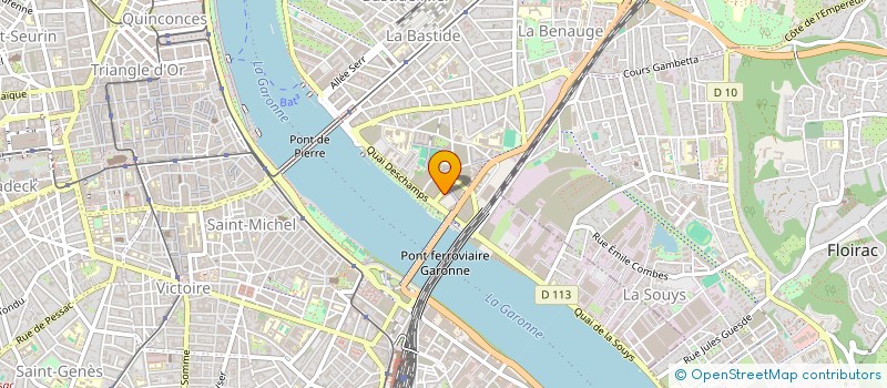 localisation de l'entreprise MADAME ANAIS DUCHET  BORDEAUX