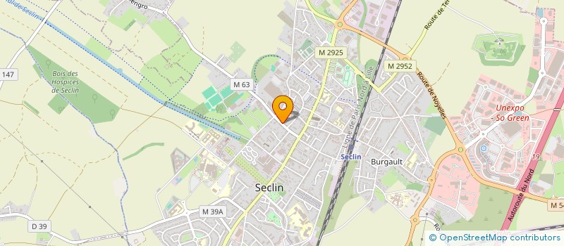 localisation de l'entreprise MADAME ANAIS DUFRESNE  SECLIN