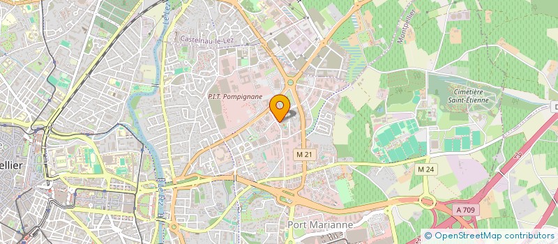 localisation de l'entreprise MADAME ANAIS DUMAS  MONTPELLIER