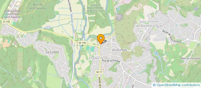 localisation de l'entreprise MADAME ANAIS DUPART à PRADES-LE-LEZ