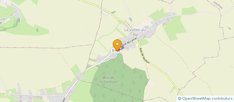 localisation de l'entreprise MADAME ANAIS DUPONT  LA VALLEE AU BLE