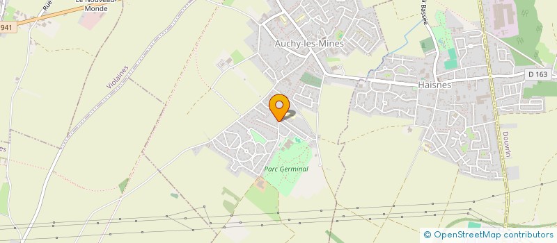 localisation de l'entreprise MADAME ANAIS DUQUENOY  HAISNES