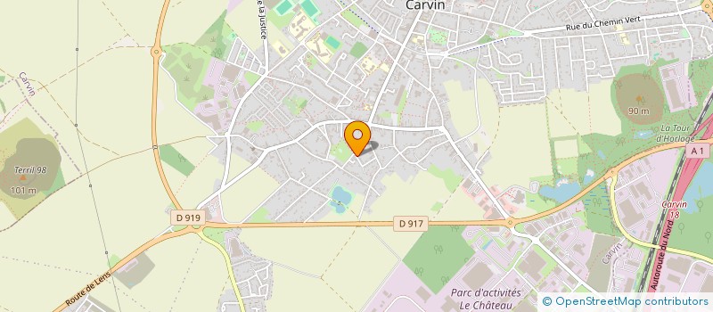 localisation de l'entreprise MADAME ANAIS DUQUENOY  BILLY-BERCLAU