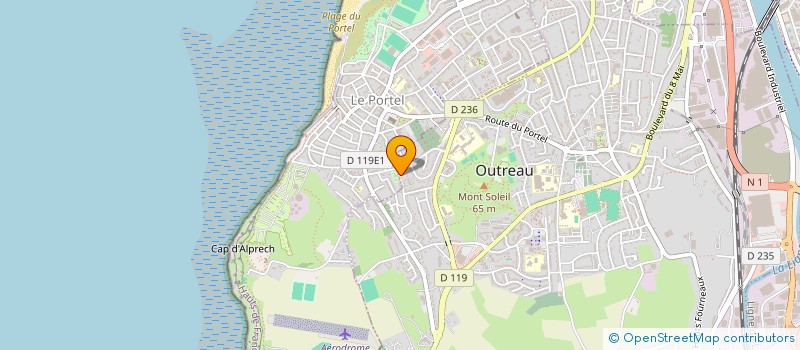 localisation de l'entreprise MADAME ANAIS DUQUESNOY  BIDART
