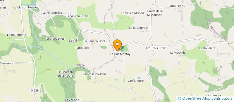 localisation de l'entreprise MADAME ANAIS DURAND  NOYAL-SOUS-BAZOUGES