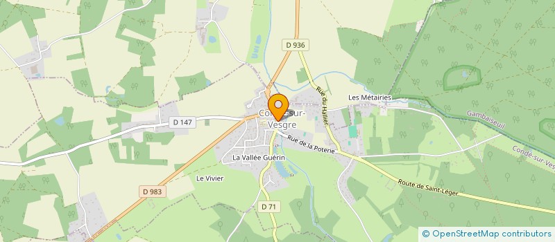 localisation de l'entreprise MADAME ANAIS DURET à CONDE-SUR-VESGRE