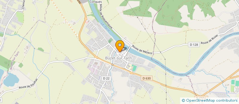 localisation de l'entreprise MADAME ANAIS DURRAN à BUZET-SUR-TARN