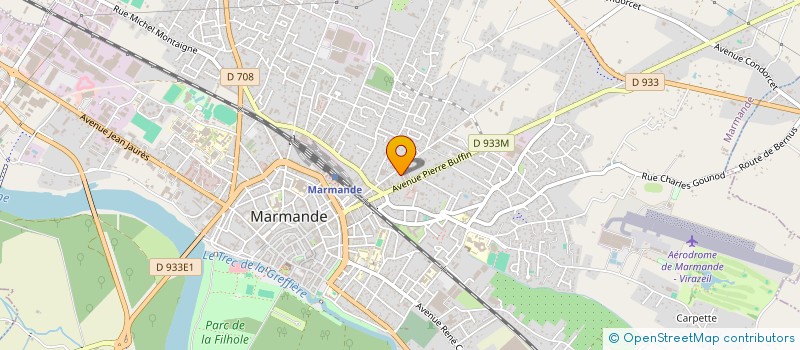 localisation de l'entreprise MADAME ANAIS DUVAL à MARMANDE