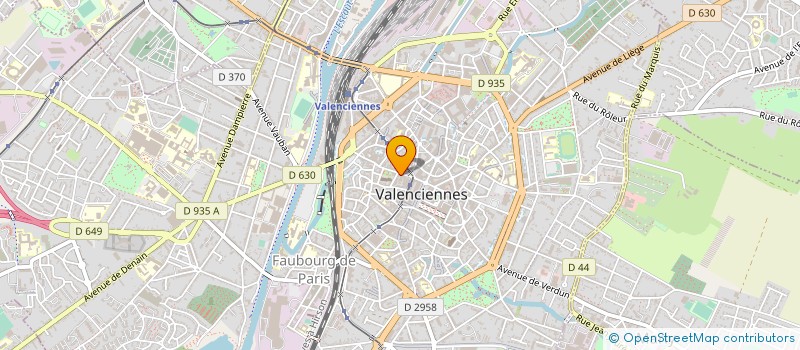 localisation de l'entreprise MADAME ANAIS DWORNIKOWSKI à VALENCIENNES