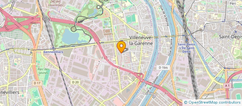 localisation de l'entreprise MADAME ANAIS EL HEBIL  VILLENEUVE-LA-GARENNE