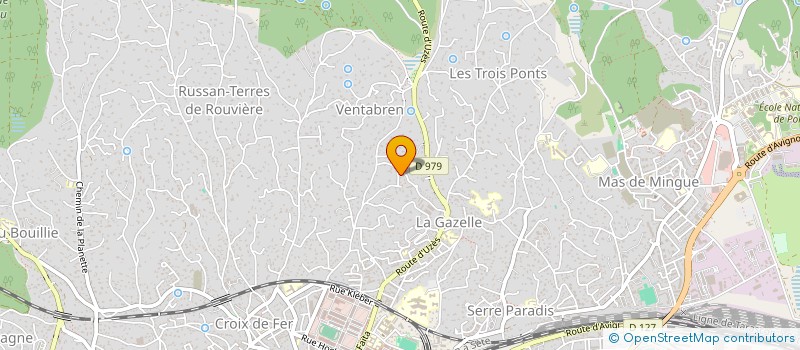 localisation de l'entreprise MADAME ANAIS ESCANDE  NIMES