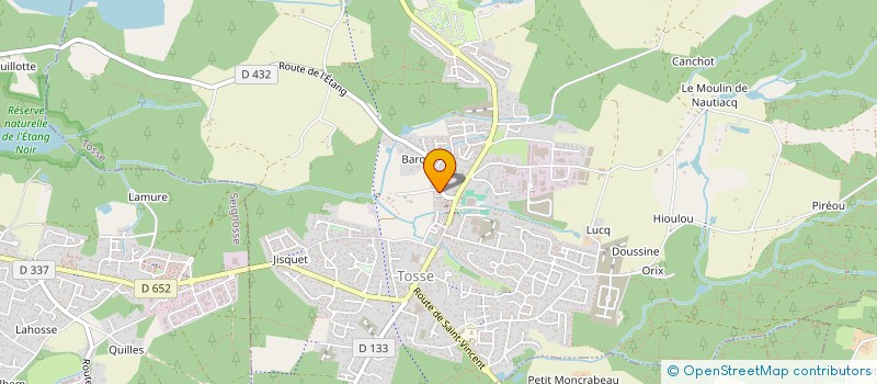 localisation de l'entreprise MADAME ANAIS ESCARMANT  SAINT-PAUL-LES-DAX