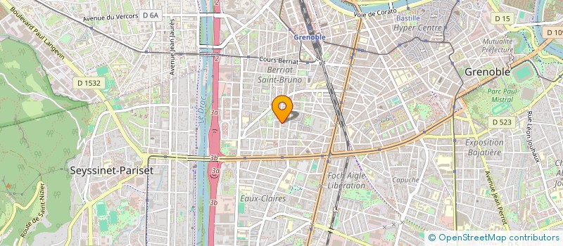 localisation de l'entreprise MADAME ANAIS ESCOT à GRENOBLE