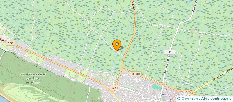 localisation de l'entreprise MADAME ANAIS FACINA  SAINT-JEAN-DE-MONTS