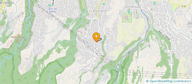 localisation de l'entreprise MADAME ANAIS FANCHIN  SAINT-DENIS