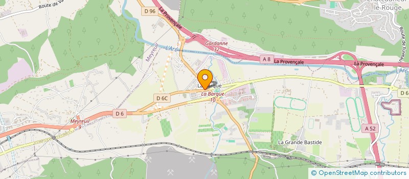 localisation de l'entreprise MADAME ANAIS FARCI  FUVEAU