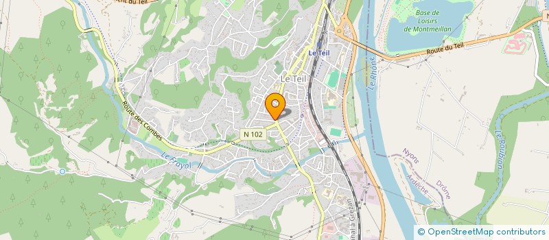 localisation de l'entreprise MADAME ANAIS FARCIS  LE TEIL