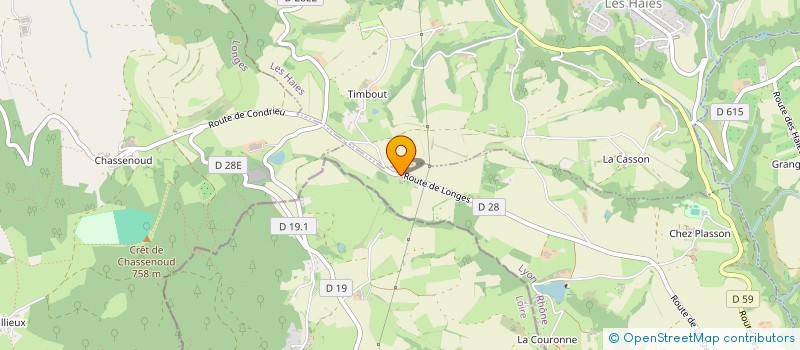 localisation de l'entreprise MADAME ANAIS FARJON  CONDRIEU