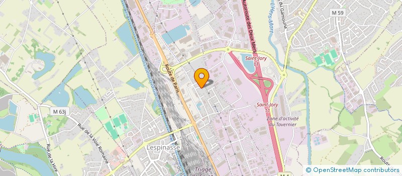 localisation de l'entreprise MADAME ANAIS FARRE  LESPINASSE