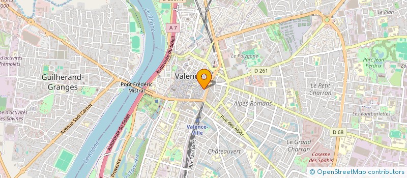 localisation de l'entreprise MADAME ANAIS FAURE  TAIN-L'HERMITAGE