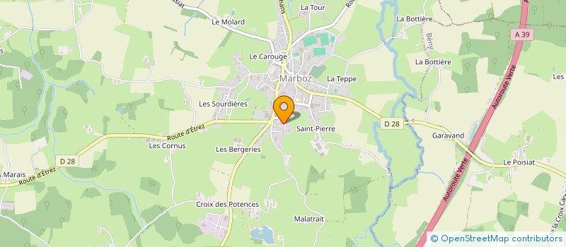 localisation de l'entreprise MADAME ANAIS FELIX  MARBOZ