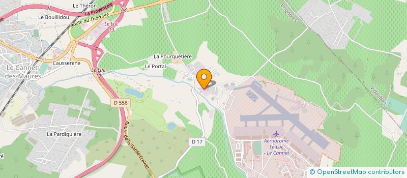 localisation de l'entreprise MADAME ANAIS FEMENIA  LE CANNET-DES-MAURES