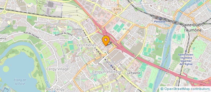 localisation de l'entreprise MADAME ANAIS FERNANDES  CONFLANS-SAINTE-HONORINE