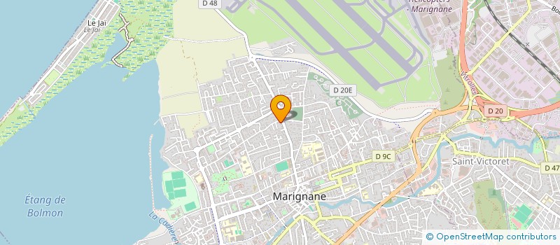 localisation de l'entreprise MADAME ANAIS FERRARO à MARIGNANE