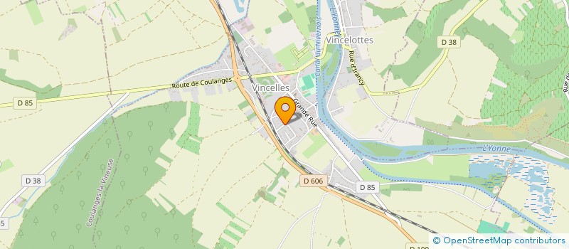 localisation de l'entreprise MADAME ANAIS FERRER  VINCELLES