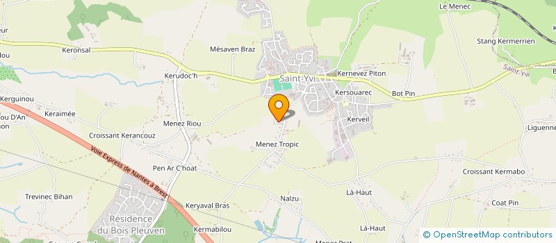 localisation de l'entreprise MADAME ANAIS FLOC'H  SAINT-YVI