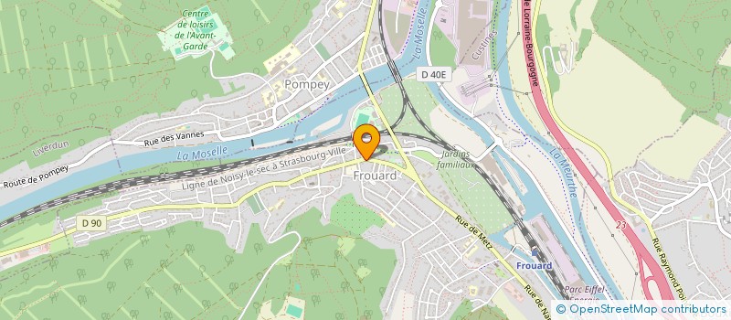 localisation de l'entreprise MADAME ANAIS FORMET  FROUARD