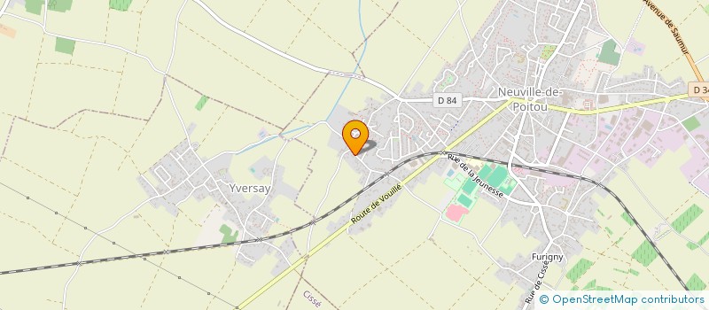 localisation de l'entreprise MADAME ANAIS FORTANNIER  NEUVILLE-DE-POITOU