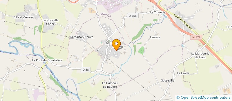 localisation de l'entreprise MADAME ANAIS FOURNIER  SAINT-LO