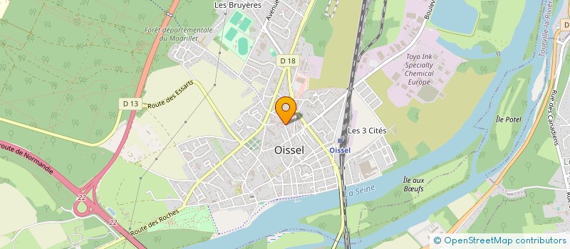 localisation de l'entreprise MADAME ANAIS FRALEUX  OISSEL