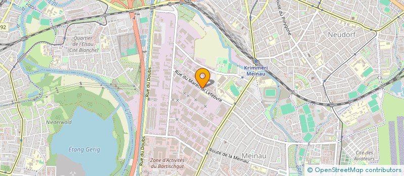 localisation de l'entreprise MADAME ANAIS FREY à STRASBOURG
