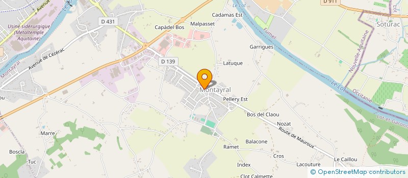 localisation de l'entreprise MADAME ANAIS FREYNE à MONTAYRAL