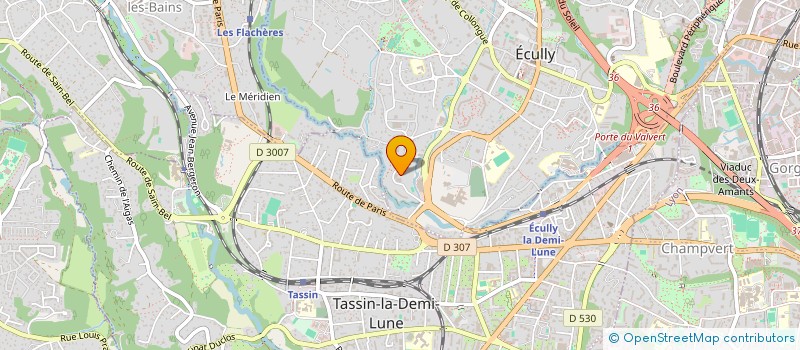 localisation de l'entreprise MADAME ANAIS FRIOUX  ECULLY